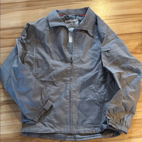 BNWOT RBK Hockey Gray Jacket Boys Size Large - Picture 2 of 4